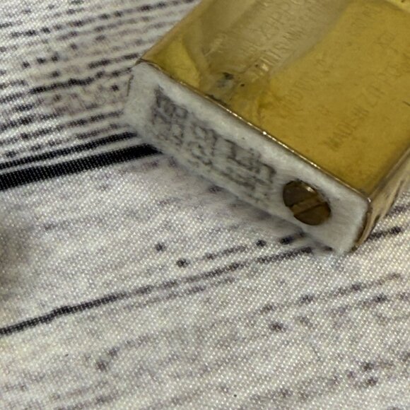 Zippo Vintage Black Gold Elegance B XIII Lighter - Picture 9 of 10